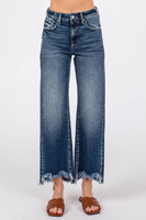 HIGH RISE COMFORT STRETCH VINTAGE WIDE LEG JEANS