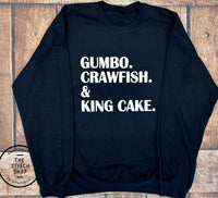 Gumbo Crawfish King Cake