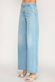 HIGH RISE TROUSER DETAIL COMFORT WIDE LEG