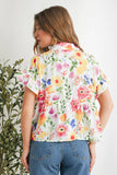 Grace Floral Print Fashion Blouse | S-XL