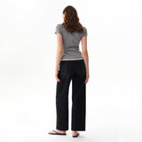 High Rise Relaxed Stretch Tapered