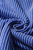 Solid Textured Exposed Seam Casual T-shirt | S-XL