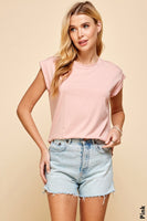 Short Sleeve Solid Top