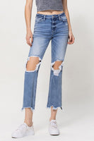 Vervet High Rise Crop Flare