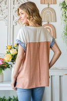 Colorblock Tri-Blend Top