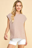 Short Sleeve Striped Top