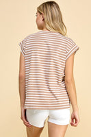 Short Sleeve Striped Top