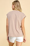 Short Sleeve Striped Top