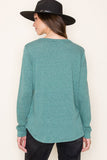 Long Sleeve Textured Top