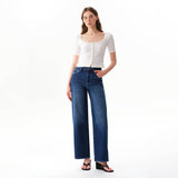 High Rise Relaxed Stretch Tapered