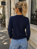 Modern Fine Knit Cardigan