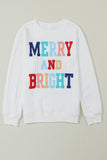 Merry and Bright Cable Knit Pullover