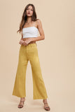 AnnieWear Mardi Gas Wide Leg Crop Jeans