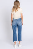 Petra Distressed High Rise Rigid Vintage Mom Jeans