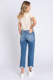 Petra Distressed High Rise Rigid Vintage Mom Jeans