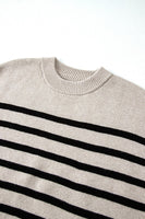 Stripe Boxy Knit Oversized Tank