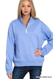 Fleece Half Zip Sweatshirt