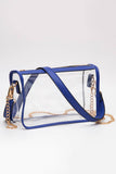Clear Rectangle Stadium Concert Crossbody Bag