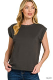 Zenana Scuba Sleeveless Top