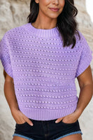 Solid Knit Short Sleeve T Shirt | S-XL