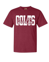 SJ Welsh Colts Faculty Puff Tee - Comfort Colors Short Sleeve