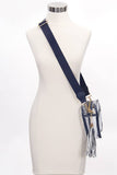 Clear PU Cross Body Camera Bag