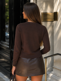 Modern Fine Knit Cardigan
