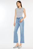 OPEN PACK HIGH RISE SLIM WIDE LEG