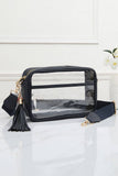 Clear PU Cross Body Camera Bag