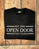 Open Door Baptist Church Long Sleeve Tshirt - Comfort Colors Brand