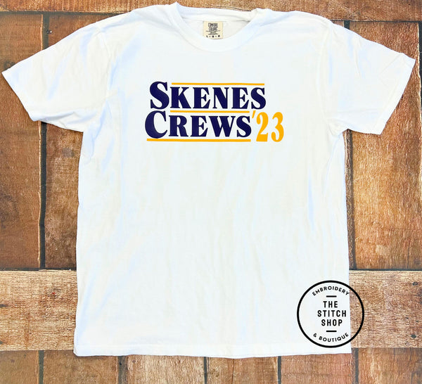 Skenes Crews '23 Comfort Colors Short Sleeve Shirt