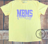 MBMS Faculty Puff Comfort Colors Shirts