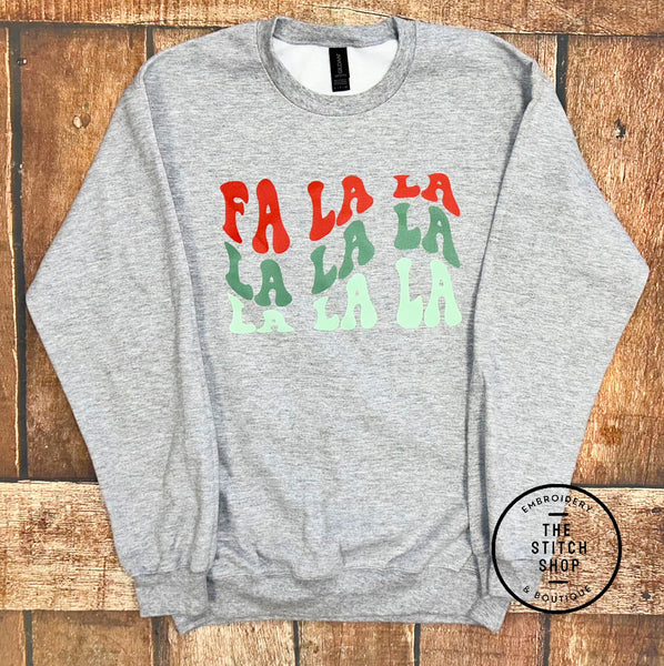 FA LA LA LA LA LA LA LA LA Unisex Gildan Soft Style Sweatshirt