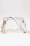 Clear Rectangle Stadium Concert Crossbody Bag
