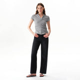 High Rise Relaxed Stretch Tapered
