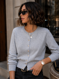 Modern Fine Knit Cardigan