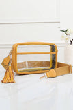 Clear PU Cross Body Camera Bag