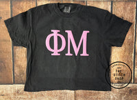 Comfort Colors Phi Mu Puff Tee