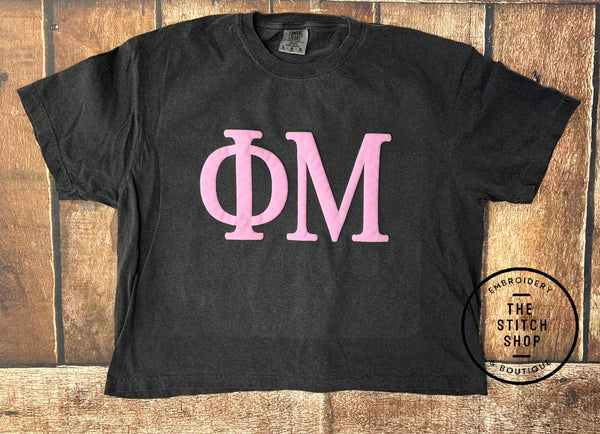 Comfort Colors Phi Mu Puff Tee