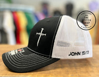 Bronco Embroidered John 15:13 Richardson Cap