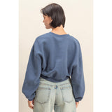 Everyday Long Sleeve Cropped Sweatshirt