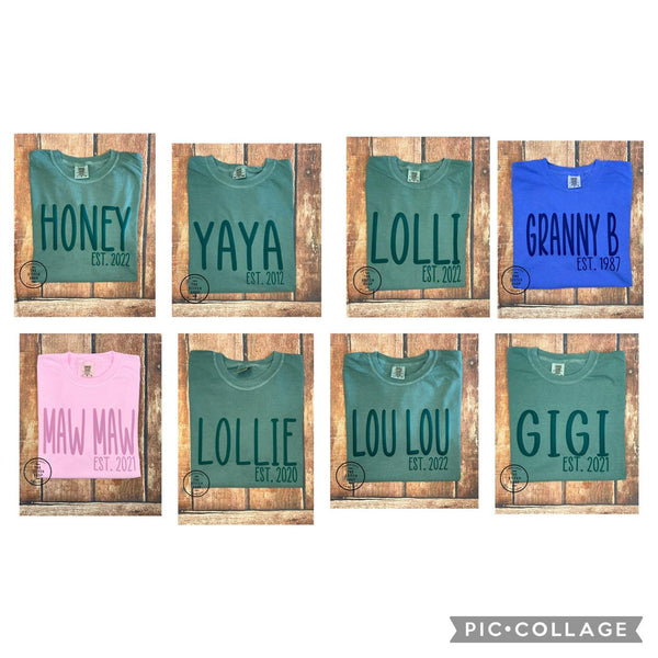 Mother's Day Established Tee