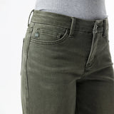 Mid Rise Wide Leg Full Jeans