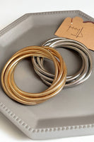Twist Stacked Exaggerated Alloy Bracelet