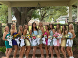 Embroidered Homecoming / Prom Bouquet Sash