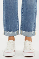OPEN PACK HIGH RISE SLIM STRAIGHT JENAS