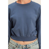 Everyday Long Sleeve Cropped Sweatshirt