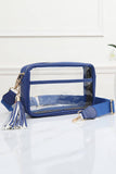 Clear PU Cross Body Camera Bag