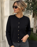Modern Fine Knit Cardigan