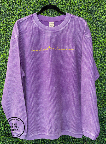 chicka-d Brand Full Length Corded Embroidered Pullovers